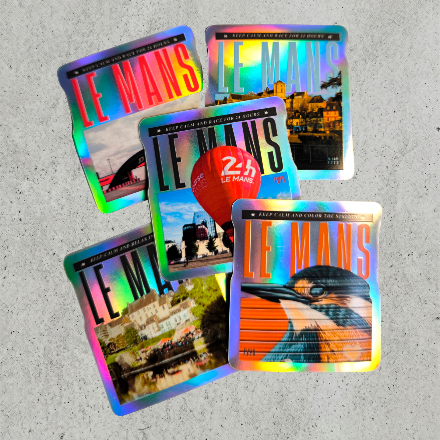 Pack de Stickers Le Mans